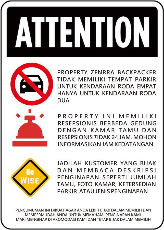 Zenrra Backpacker Vandrarhem Bandung Exteriör bild